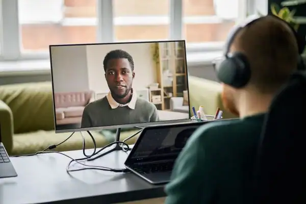 image of online mediation Hemel Hempstead in progress.