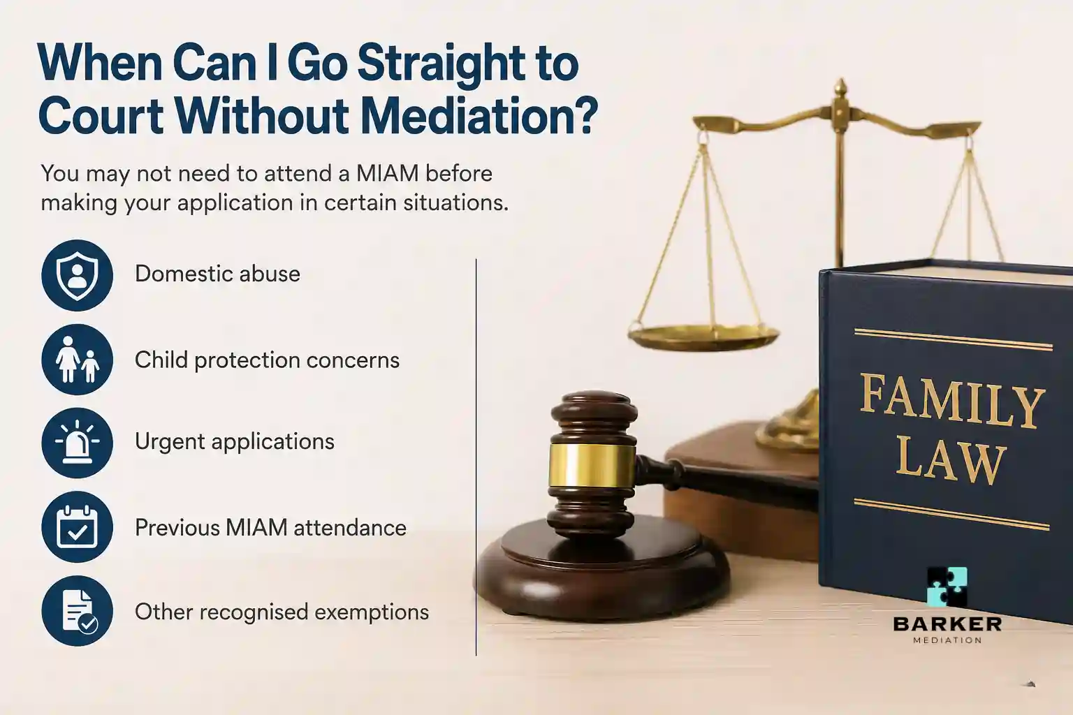 When Can I Go Straight to Court Without Mediation Hemel Hempstead?